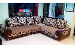 Fabric Luxurious sofa set in vizag