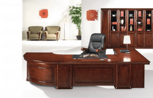 brown color manager desk