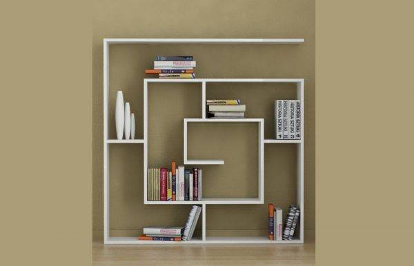 puzzle book shelves