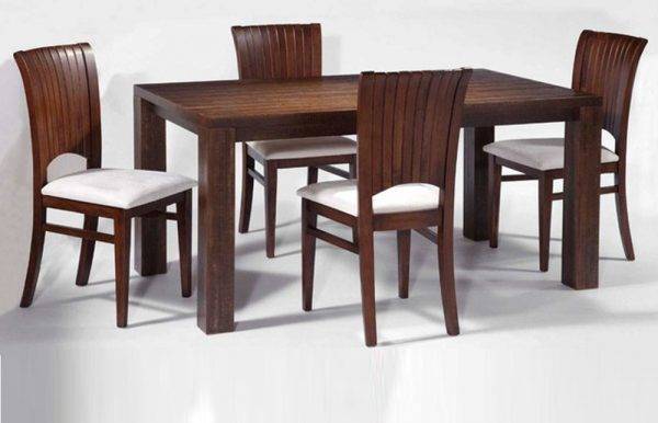 4 seater dining set with chairs