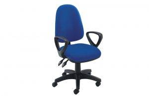 blue color luxury office chair