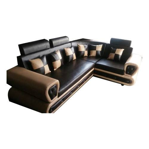 shiny leatherette sofa set