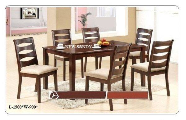 New Sandy 6-Seater Dining Table Set
