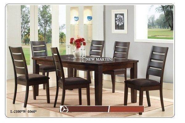 New Martini 6-Seater Dining Table Set